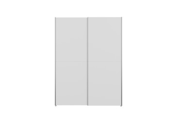 Armario 2 puertas correderas 150 cm en color Blanco