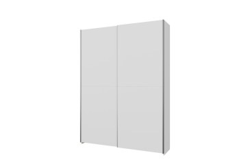 Armario 2 puertas correderas 150 cm en color Blanco