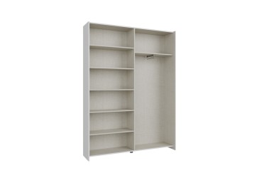 Armario 2 puertas correderas 150 cm en color Blanco