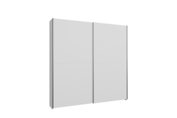 Armario 2 puertas correderas 200 cm en color Blanco