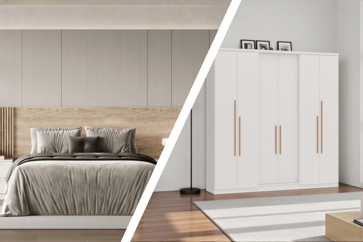 PACK Dormitorio MIRNA + Armario Sonata Blanco