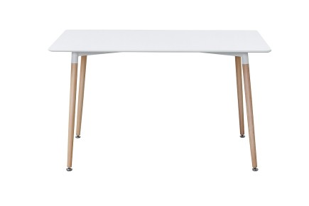 Mesa comedor NORDIC 120 Blanca rectangular