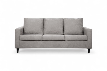 Sofá de Diseño 3 Plazas reversible color GRIS al MEJOR PRECIO