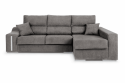 Chaiselongue direito OSCAR cinzento escuro (sNido1)