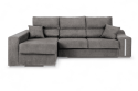 Chaiselongue Izquierda OSCAR Gris Oscuro