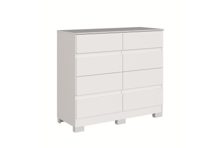 Cómoda LARA 8 Gavetas Branco