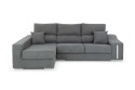 Chaiselongue Izquierda OSCAR Gris Nido