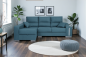 Chaiselongue esquerda OSCAR Dino Turquesa