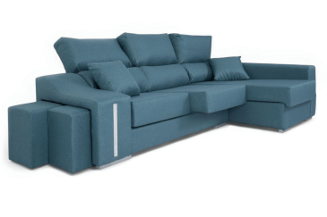 Chaiselongue Direito OSCAR Dino Turquesa