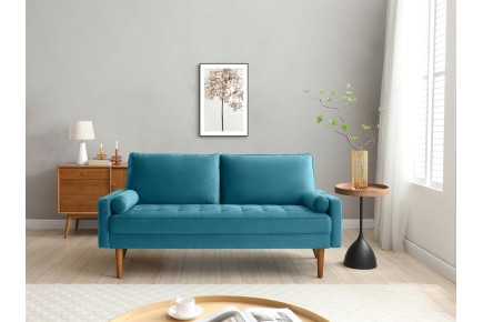 Sofá de 3 Lugares JAZZY Azul