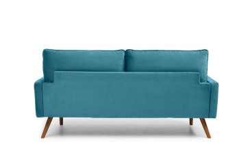 Sofá 3 Lugares JAZZY na cor Azul AO MELHOR PREÇO