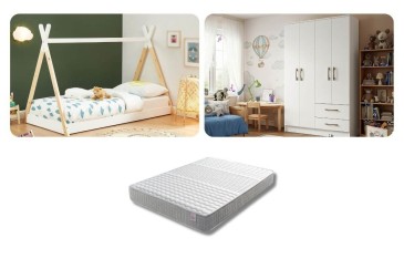 Pack de móveis de quarto juvenil completo ao melhor preço