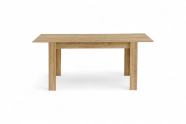 Mesa de sala de jantar extensível 140 - 190 cm na cor Carvalho Cambrian