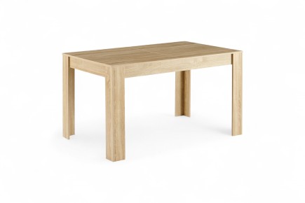 Mesa de salón - comedor extensible 140 - 190 cm en color Roble Cambrian