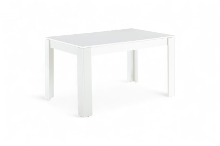 Mesa de salón - comedor extensible 140 - 190 cm. en color Blanco
