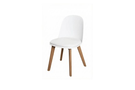 Conjunto de 4 Cadeiras CLASS de Design em Cor Branca