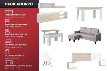 Apartamento mobilado a partir de 349 € em ATRAPAmuebles