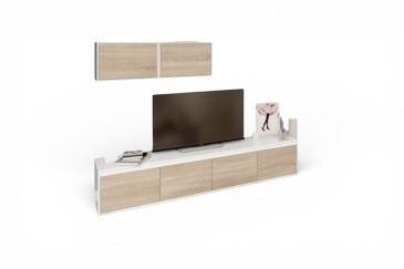 Pack Muebles de Salón Mediterraneo en madera | Atrapamuebles