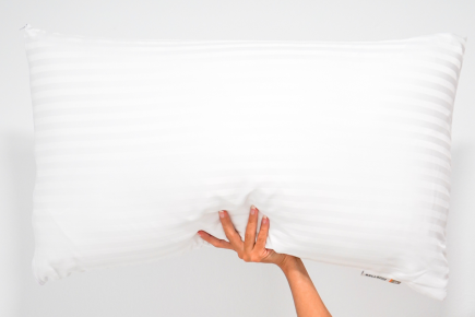 Almofada PLUS de fibra, 90 cm e 15 cm de altura