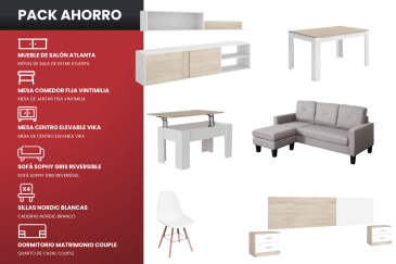 Apartamento mobilado a partir de 349 € em ATRAPAmuebles