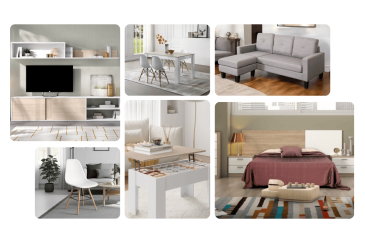 Piso completo 30 - ATLANTA PIMS COUPLE Gris | Atrapamuebles