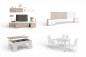 Apartamento completo 9 - COUPLE (Pack Mesa de vidro + 4 cadeiras Yuri brancas)