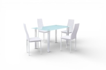 PACK Mesa + 4 cadeiras YURI Branco