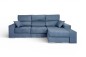 Chaise Longue ARLEEN Azul Reversível Chaise Longue ARLEEN Azul Reversível