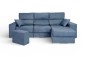 Chaise Longue ARLEEN Azul Reversível Chaise Longue ARLEEN Azul Reversível