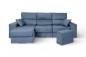 Chaise Longue ARLEEN Azul Reversível Chaise Longue ARLEEN Azul Reversível