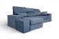 Chaise Longue ARLEEN Azul Reversível Chaise Longue ARLEEN Azul Reversível
