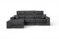 Chaise Longue ARLEEN Cinzento Reversível Chaise Longue ARLEEN Cinzento Reversível