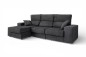 Chaise Longue ARLEEN Cinzento Reversível Chaise Longue ARLEEN Cinzento Reversível
