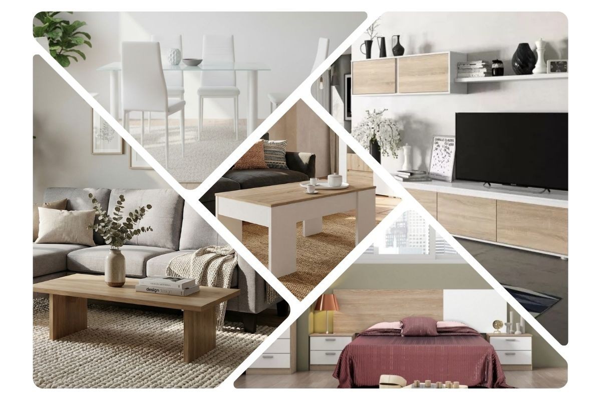 Apartamento Completo 15 - PIMS COUPLE (CH Cinzento, Pack Mesa e Cadeiras Branco) Apartamento Completo 15 - PIMS COUPLE (CH Cinzento, Pack Mesa e Cadeiras Branco)