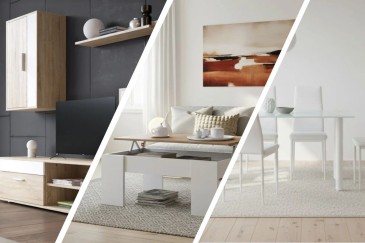 Mobilar a sua sala de estar A PARTIR DE 249 € em ATRAPAmuebles