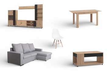 Pack Muebles de Salón Avignon Iguaran