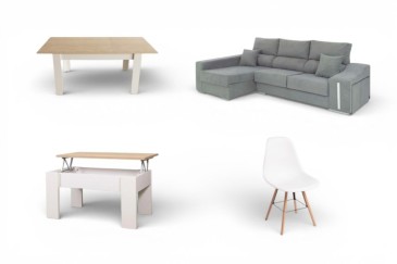 Pack Muebles de Salón lux Oscar Izquierda