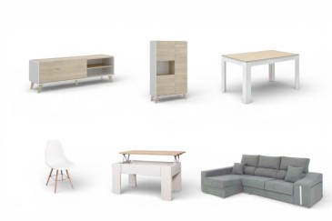 Pack Muebles de Salón Ness Oscar Izquierda
