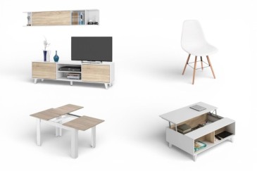 Pack Muebles de Salón ZAIKEN