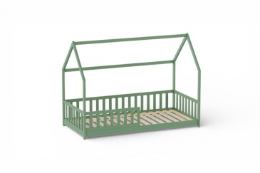Pack Cama Cabana POOH Verde + Colchão 90x190