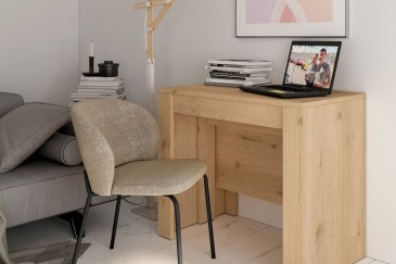 Mesa Consola extensible 4 en 1 ROBLE
