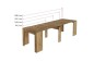 Mesa Consola extensible 4 en 1 ROBLE Mesa Consola extensible 4 en 1 ROBLE