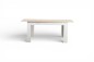 Mesa comedor extensible ASTRID Roble y Blanco