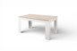 Mesa comedor extensible ASTRID Roble y Blanco