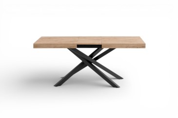 Mesa de jantar extensível 140/180x90 com pernas de metal ao MELHOR PREÇO