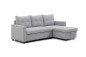 Sofá Chaiselongue Cama LUVIY Capitone Gris REVERSIBLE Sofá Chaiselongue Cama LUVIY Capitone Gris REVERSIBLE