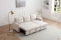 Sofá Chaiselongue Cama LUVIY Capitoné Bege REVERSÍVEL Sofá Chaiselongue Cama LUVIY Capitoné Bege REVERSÍVEL