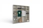 Roupeiro SLAT39 200x210 Branco