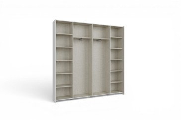Armario SLAT39 200x210 Blanco moderno | Atrapamuebles