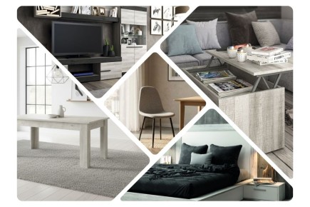 Piso completo 7 - Melbourne en Coral y Ebony | Atrapamuebles